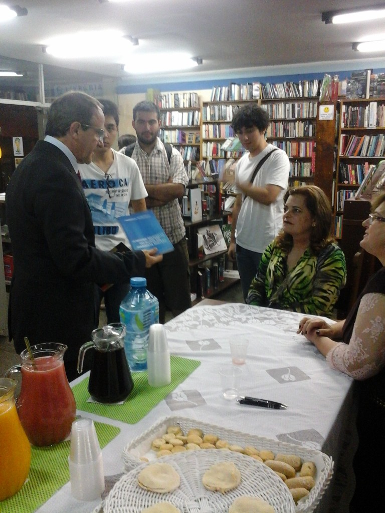 Presentes no lançamento