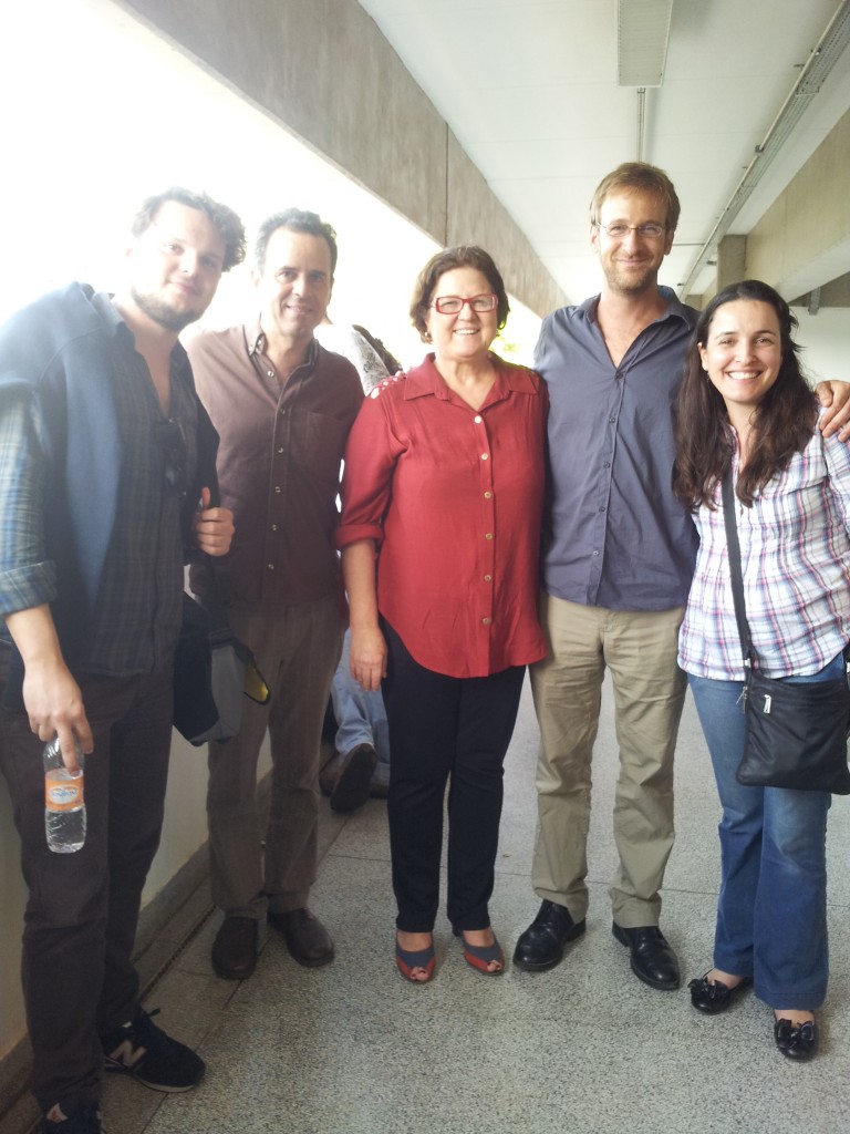 André Stefferson Stahlhauer, José Horta (Labeurb/UNICAMP), Profª.Drª. Soeli Maria Schreiber da Silva, Romain Descendre (l’Ecole normale supérieure de Lyon) e Profª Drª. Carolina Machado