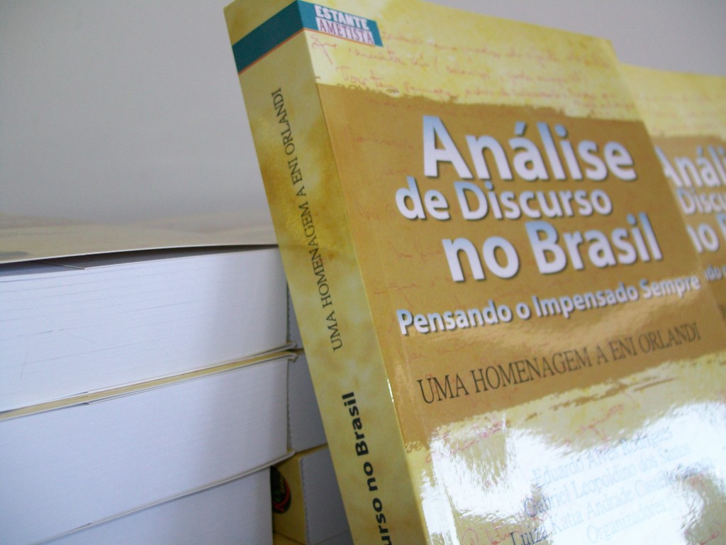 Lançamento do livro Análise de Discurso no Brasil, de Eni Orlandi