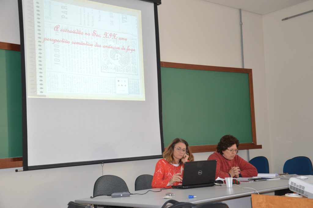 Profª Ana Josefina Ferrari na VIII Jornada de Políticas Linguísticas 